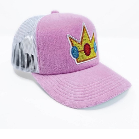Nintendo Pink and Yellow Trucker Hat - Picture 2 of 5